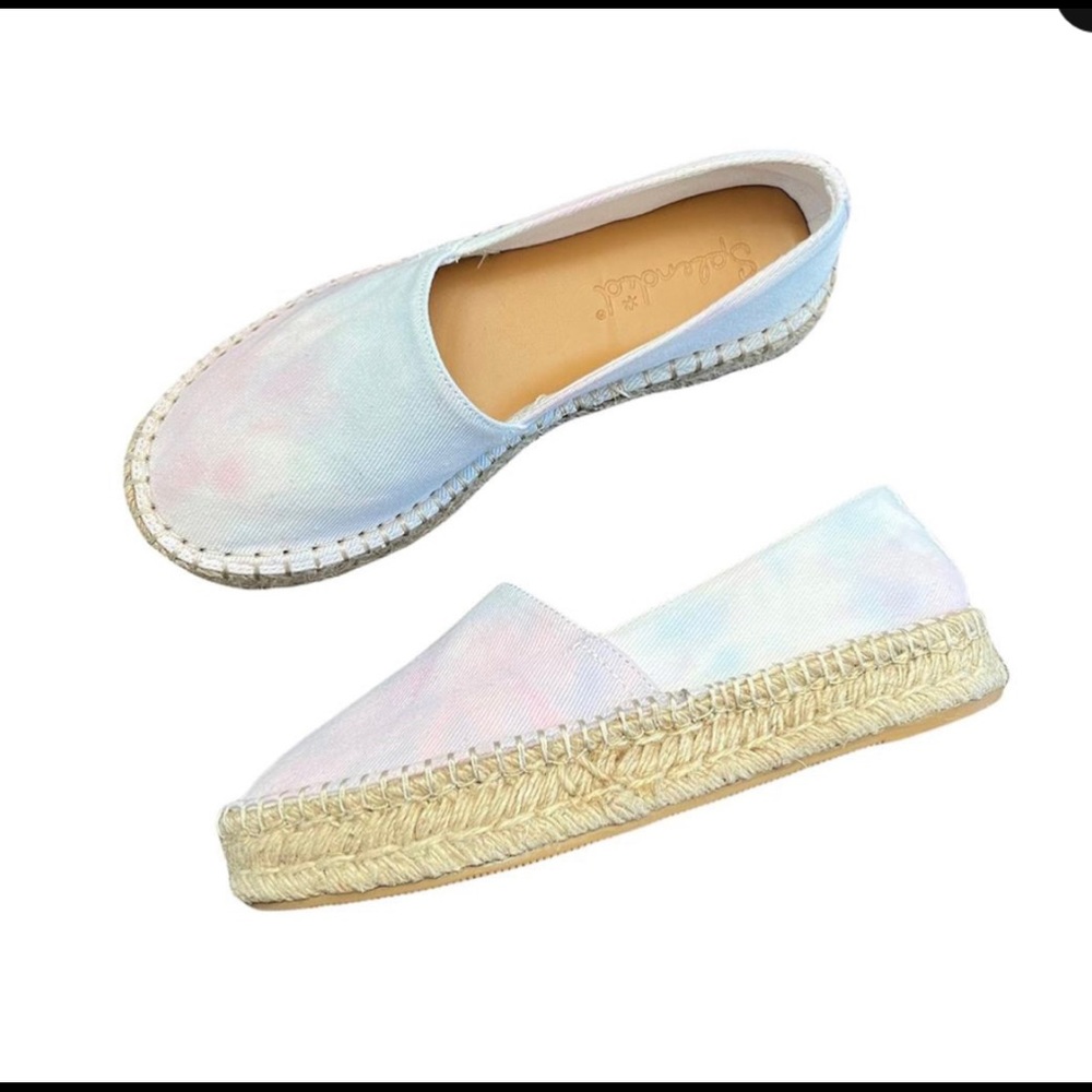 NEW! Splendid Tie Dye Canvas Espadrilles